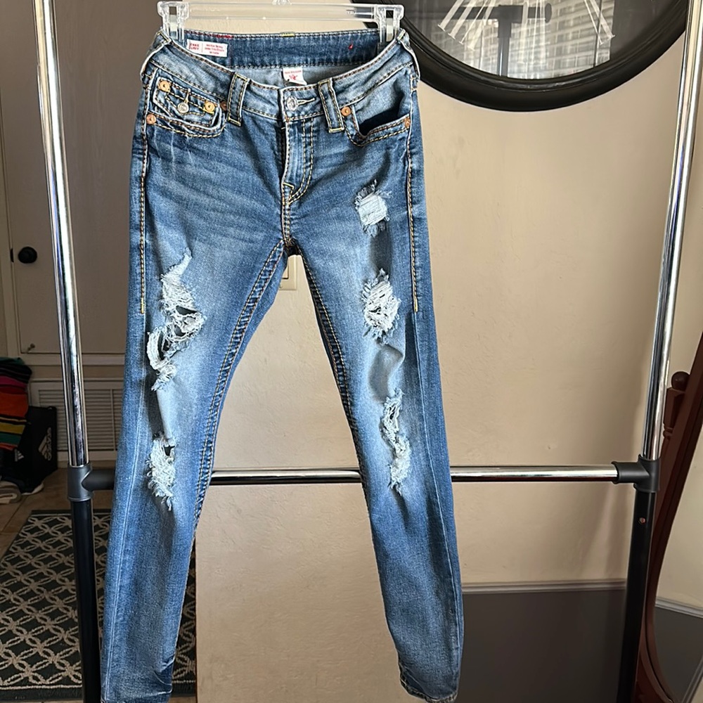 True Religion Jennie Curvy Jean size 26